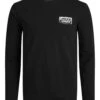 Jack & Jones Night Mit Rundhalsausschn - Longsleeve - Schwarz