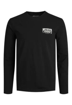 Jack & Jones Night Mit Rundhalsausschn - Longsleeve - Schwarz
