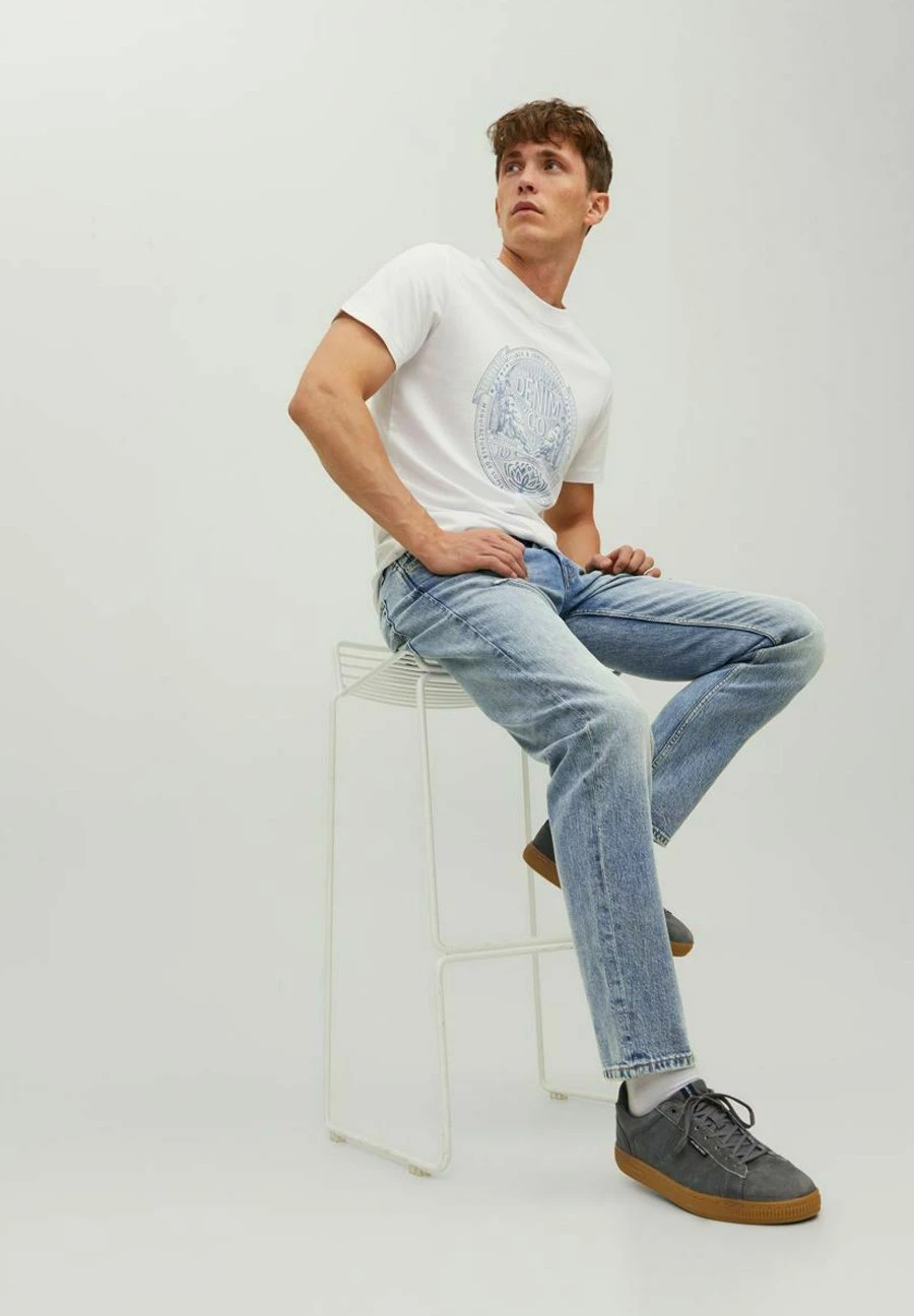 Jack & Jones Jjimike Jjoriginal Spk 705 Noos - Slim Fit Jeans - Blue Denim 6 Jack & Jones Jjimike Jjoriginal Spk 705 Noos - Slim Fit Jeans - Blue Denim - Afbeelding 6