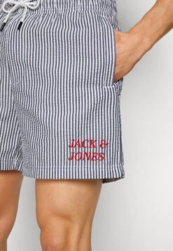 Jack & Jones Jpstfiji Seersucker- Zwemshorts - Navy Blazer -Jack & Jones Verkoopwinkel 0374e26b7b9f461791b8c1721774df02
