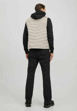 Jack & Jones Jjehero Warmer Collar Noos - Bodywarmer - Moonbeam -Jack & Jones Verkoopwinkel 05d7ae727bd74dae853e4c139f48808d