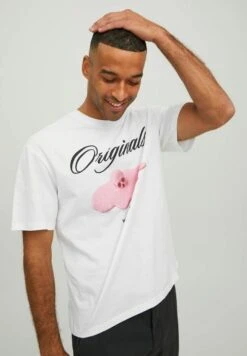 Jack & Jones Print - T-Shirt Print - White -Jack & Jones Verkoopwinkel 061fe01c42cd42be8ccfa5e957985622