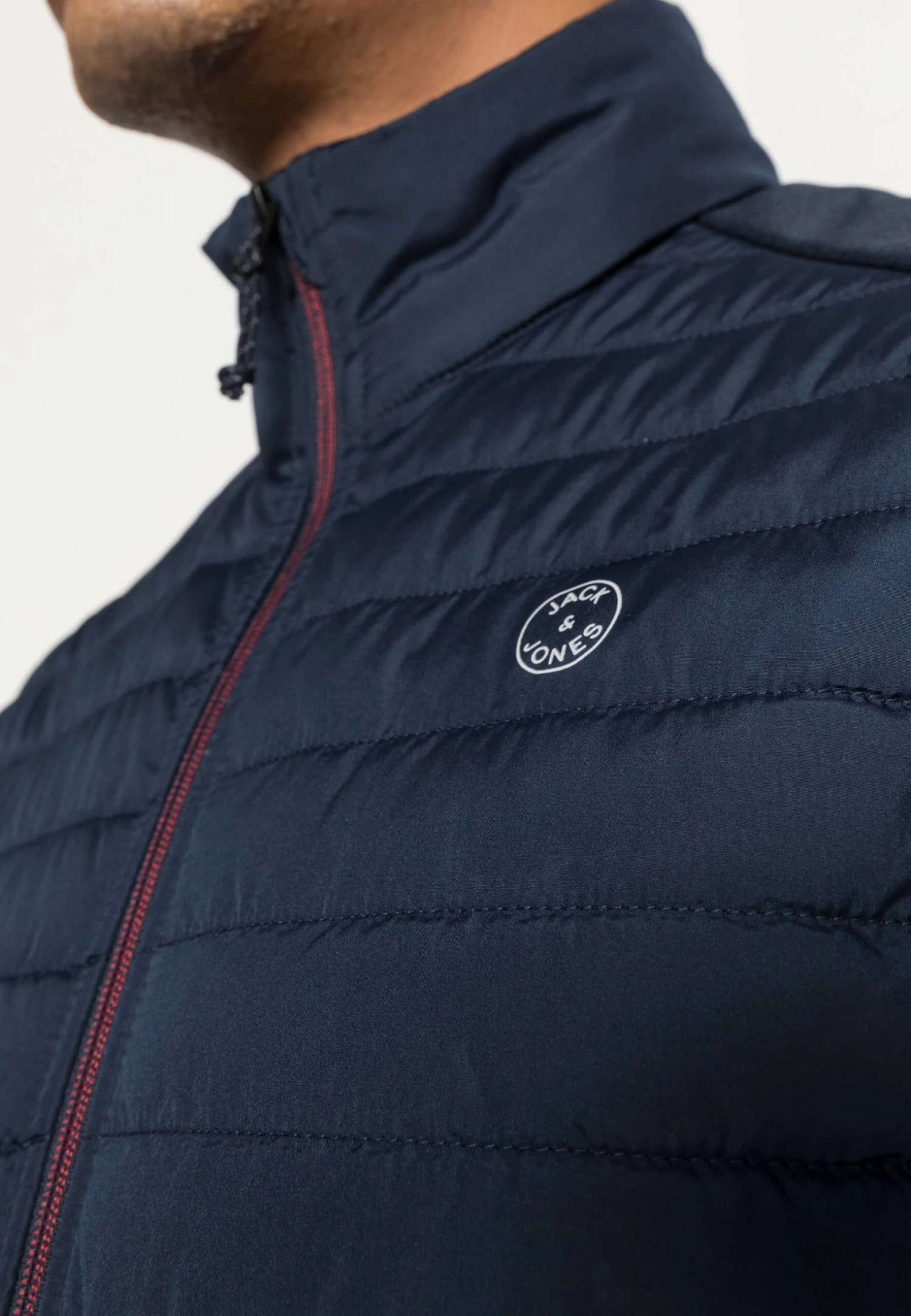 Jack & Jones Multi Bodywarmer Collar Noos - Bodywarmer - Navy 5 Jack & Jones Multi Bodywarmer Collar Noos - Bodywarmer - Navy - Afbeelding 5