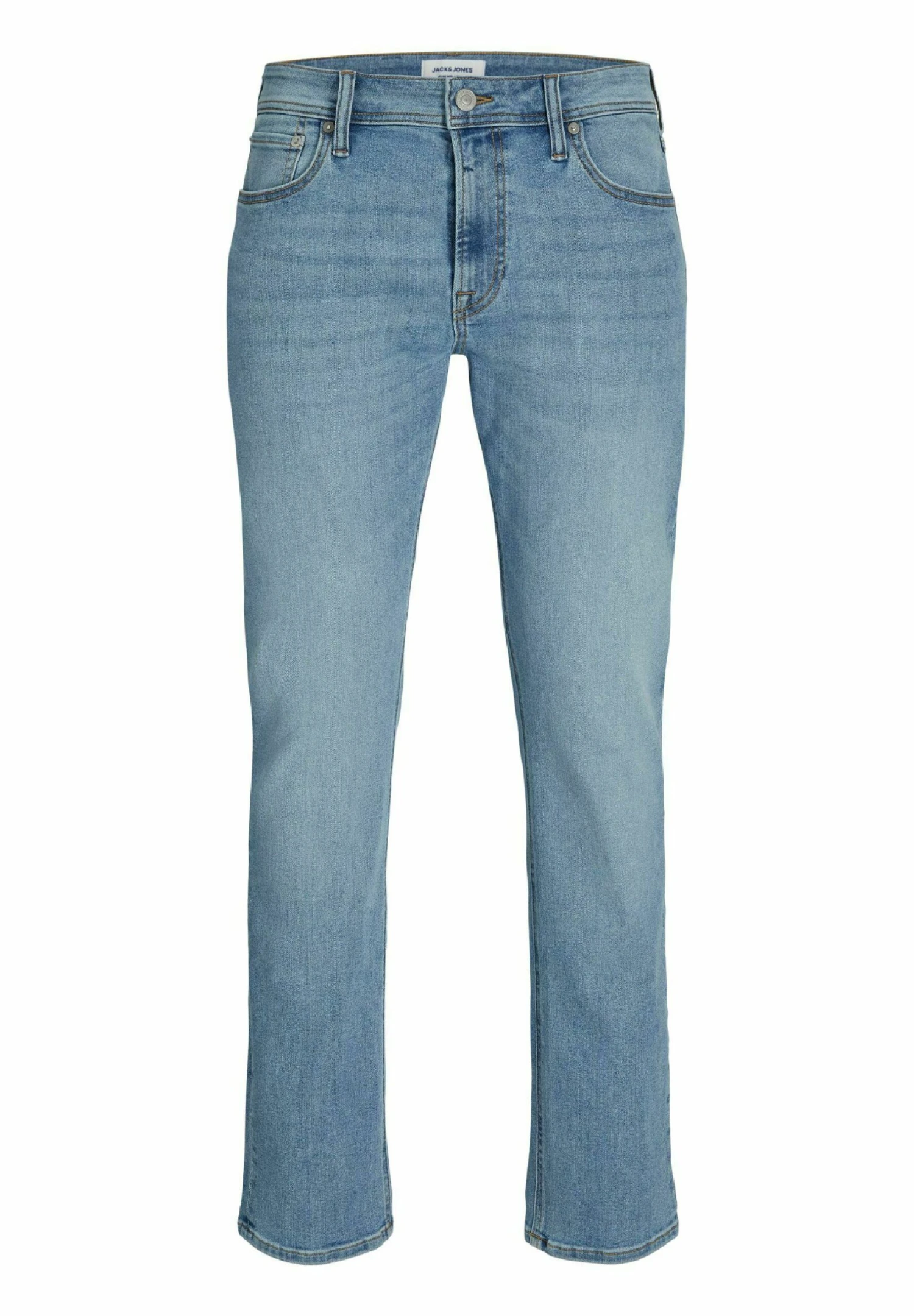 Jack & Jones Clark Original Sq- Slim Fit Jeans - Blue Denim 1 Jack & Jones Clark Original Sq- Slim Fit Jeans - Blue Denim