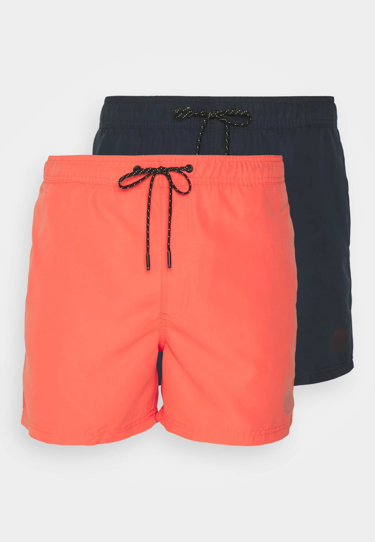 Jack & Jones Jpstfiji Jjswim Solid 2 Pack - Zwemshorts - Navy Blazer/Navy Blazer/Hot Coral 5 Jack & Jones Jpstfiji Jjswim Solid 2 Pack - Zwemshorts - Navy Blazer/Navy Blazer/Hot Coral - Afbeelding 5