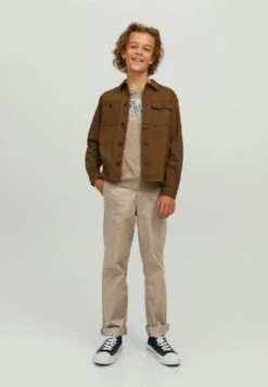 Jack & Jones Junior Jpstkane Pablo Wide - Chino - Fungi
