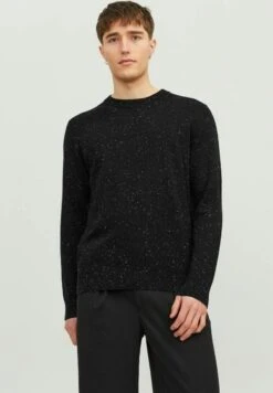 Jack & Jones Ealbert Crew Neck Sn - Trui - Black