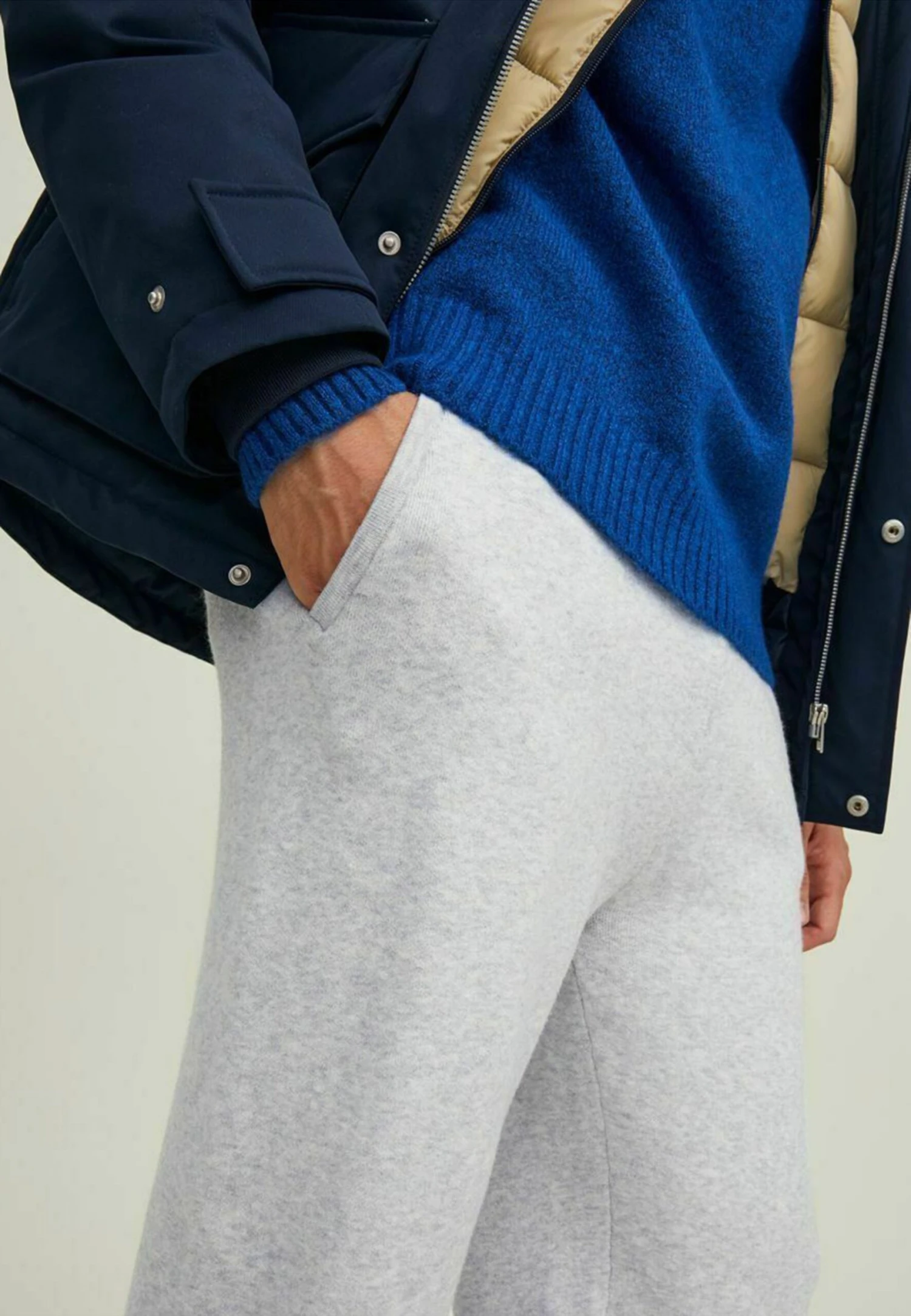 Jack & Jones Kane Keegan - Trainingsbroek - Light Grey Melange 5 Jack & Jones Kane Keegan - Trainingsbroek - Light Grey Melange - Afbeelding 5