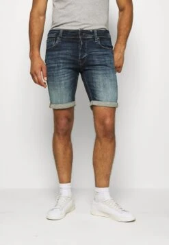 Jack & Jones Jjirick Jjorg - Jeansshort - Blue Denim