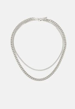 Jack & Jones Jacdiego Necklace 2 Pack - Ketting - Silver