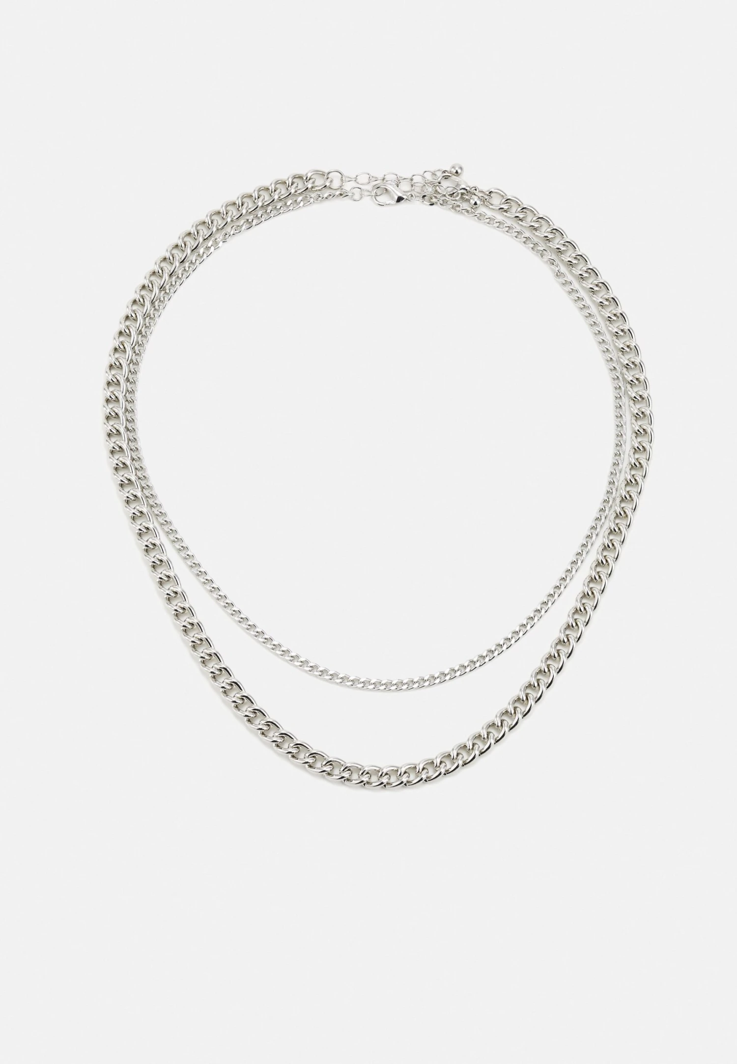 Jack & Jones Jacdiego Necklace 2 Pack - Ketting - Silver 1 Jack & Jones Jacdiego Necklace 2 Pack - Ketting - Silver