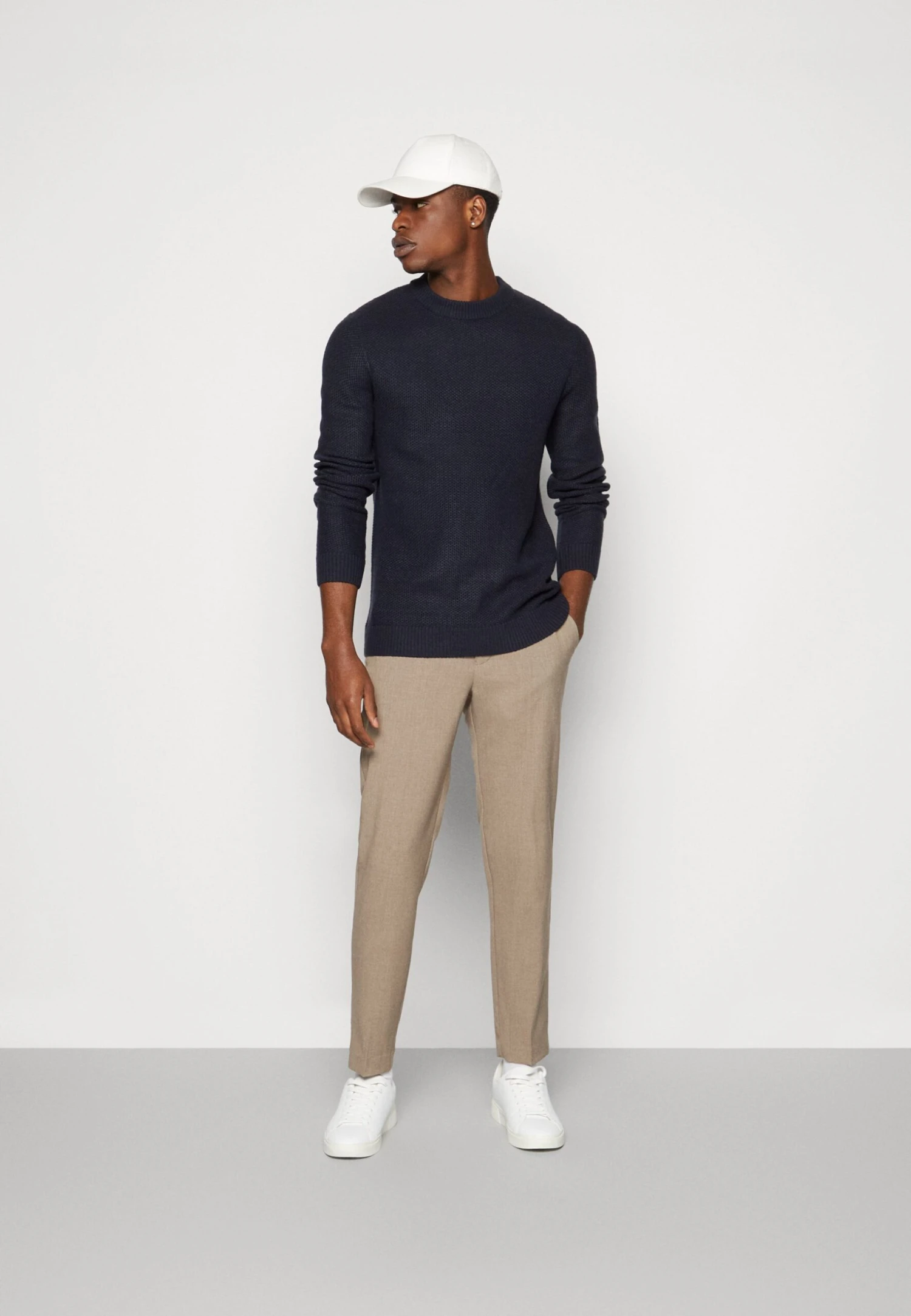 Jack & Jones Jorblake Crew Neck - Trui - Navy Blazer 2 Jack & Jones Jorblake Crew Neck - Trui - Navy Blazer - Afbeelding 2