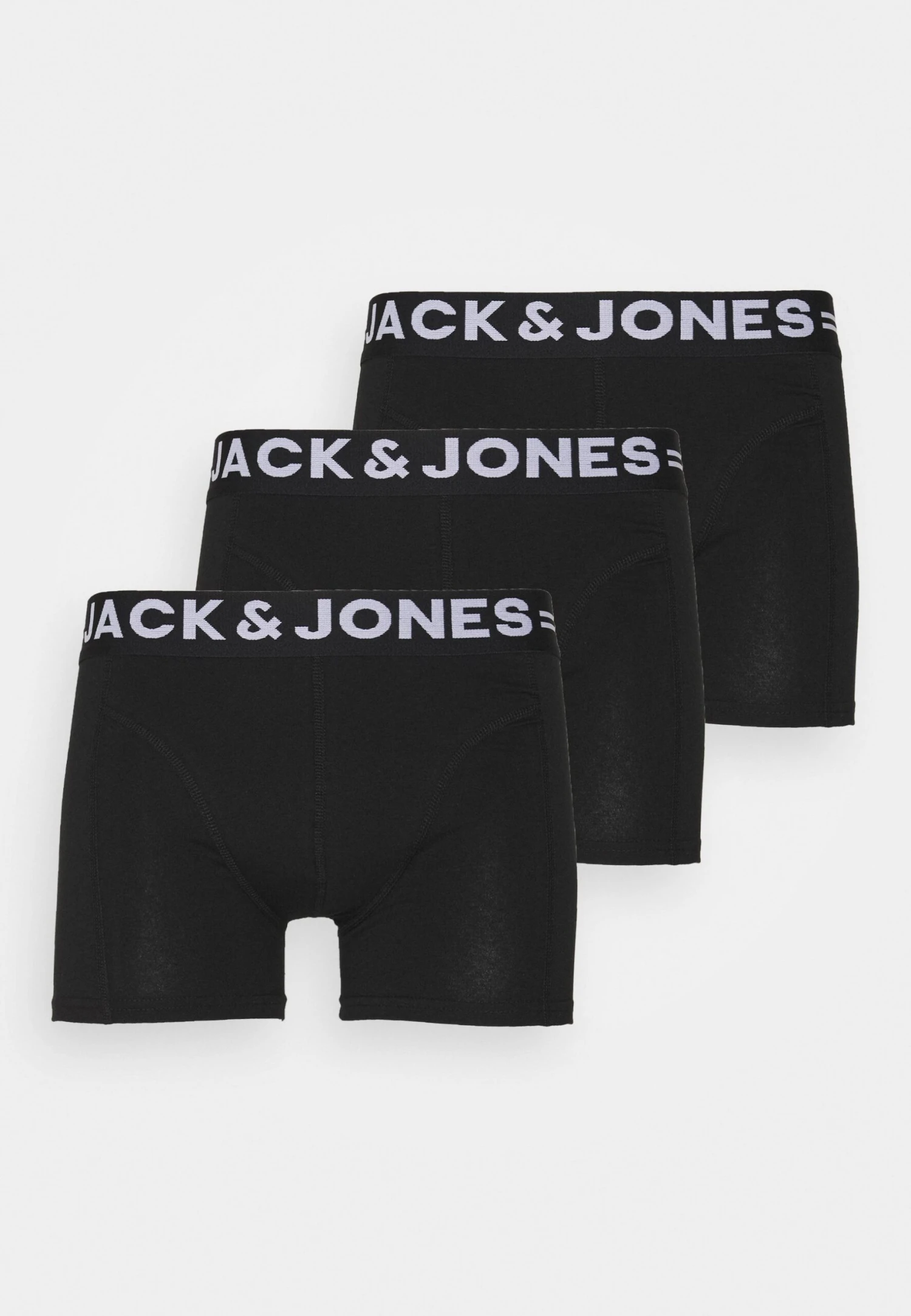 Jack & Jones Sense Trunks 3 Pack - Onderbroeken - Black 1 Jack & Jones Sense Trunks 3 Pack - Onderbroeken - Black