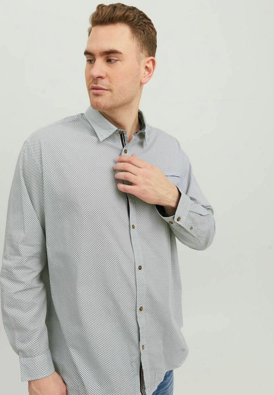Jack & Jones Plus Size- Overhemd - Cloud Dancer 6 Jack & Jones Plus Size- Overhemd - Cloud Dancer - Afbeelding 6