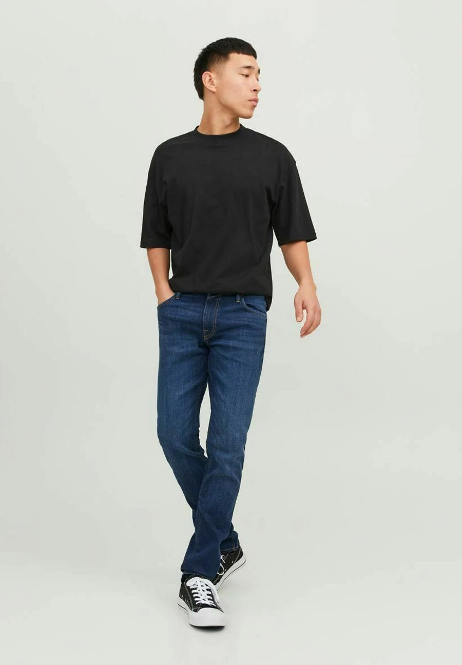 Jack & Jones Glenn Felix Mf - Slim Fit Jeans - Blue Denim 2 Jack & Jones Glenn Felix Mf - Slim Fit Jeans - Blue Denim - Afbeelding 2