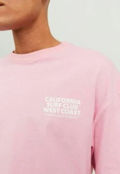 Jack & Jones Jorbelize Crew Neck - T-Shirt Print - Prism Pink -Jack & Jones Verkoopwinkel 108e7701f2914ac2af9f1af3d36a807c