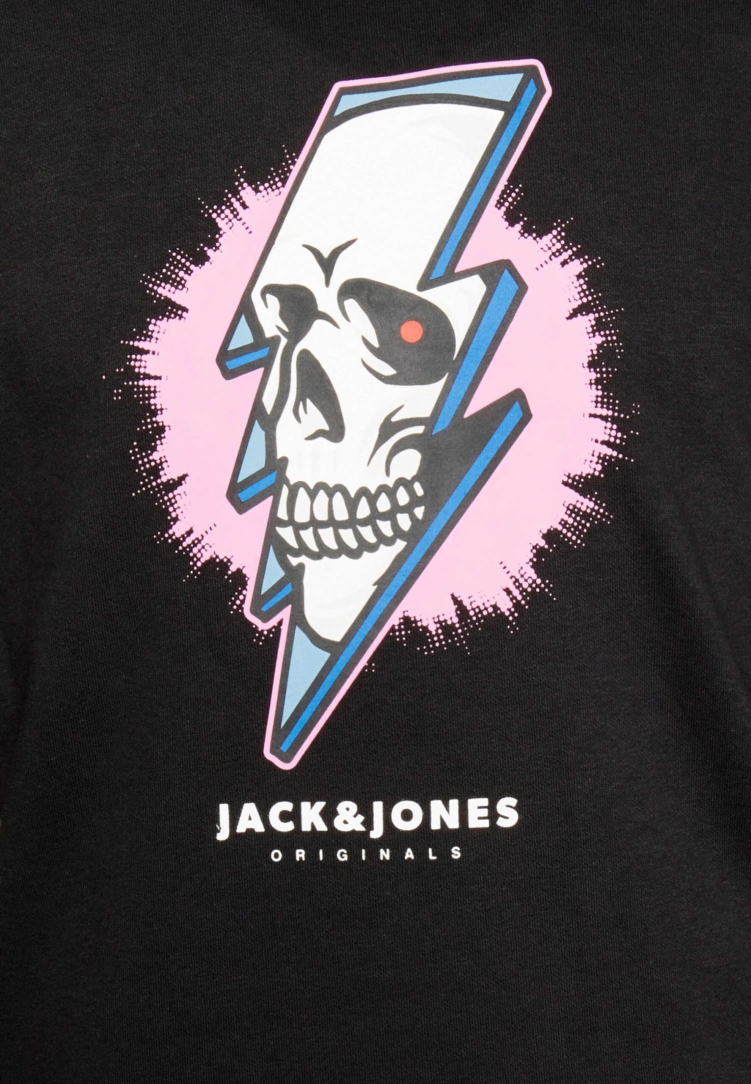 Jack & Jones Jorcrown Skull Hood - Sweater - Black 5 Jack & Jones Jorcrown Skull Hood - Sweater - Black - Afbeelding 5