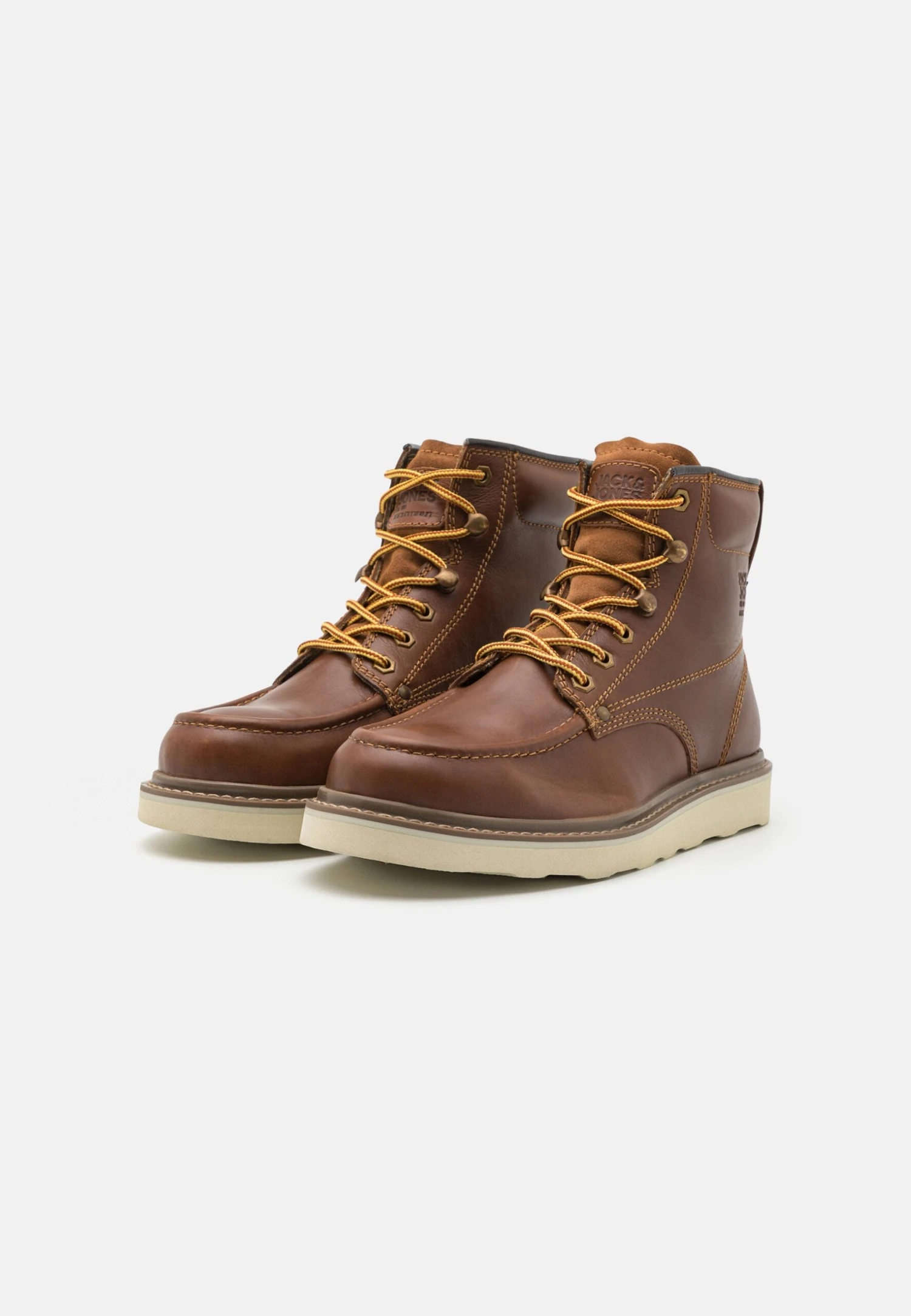 Jack & Jones Veterboots - Cognac 2 Jack & Jones Veterboots - Cognac - Afbeelding 2