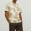 Jack & Jones Camo - T-Shirt Print - Moonbeam