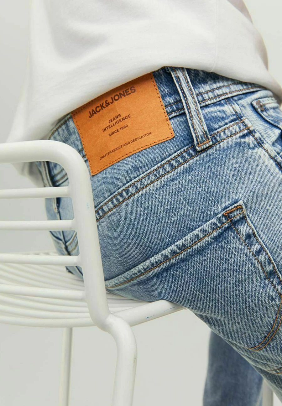 Jack & Jones Jjimike Jjoriginal Spk 705 Noos - Slim Fit Jeans - Blue Denim 5 Jack & Jones Jjimike Jjoriginal Spk 705 Noos - Slim Fit Jeans - Blue Denim - Afbeelding 5