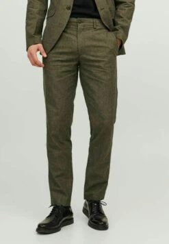 JACK&JONES Premium Slim Fit - Broek - Olive Night