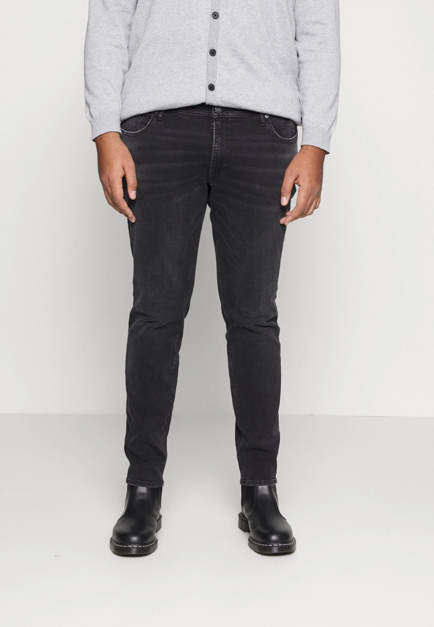 Jack & Jones Jjiliam Jjoriginal - Slim Fit Jeans - Black Denim 5 Jack & Jones Jjiliam Jjoriginal - Slim Fit Jeans - Black Denim - Afbeelding 5
