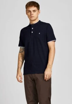 Jack & Jones Jjepaulos- T-Shirt Basic - Dunkelblau