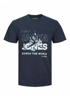 Jack & Jones T-Shirt Print - Blu -Jack & Jones Verkoopwinkel 1689630923634ada94f0266ade354e34