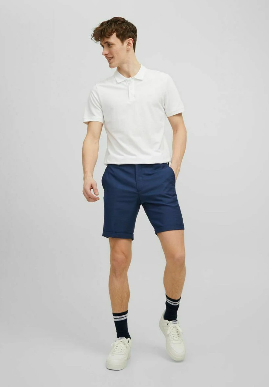 JACK&JONES Premium Bundfalten - Shorts - Medieval Blue 2 JACK&JONES Premium Bundfalten - Shorts - Medieval Blue - Afbeelding 2