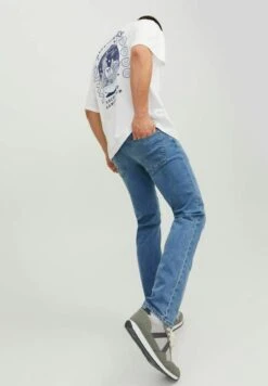 Jack & Jones Regular Fit Clark Evan Am 377 Lid - Straight Leg Jeans - Blue Denim -Jack & Jones Verkoopwinkel 19d0106e99954652bb6490258e1f5d9e