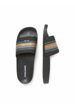 Jack & Jones Gestreifte - Badslippers - Anthracite 10 Jack & Jones Gestreifte - Badslippers - Anthracite -Jack & Jones Verkoopwinkel 19d0f3a1351147888ba0c9e1602e9cdc