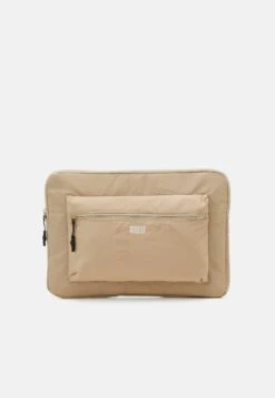 Jack & Jones Jacpreston Crinkle Laptop Sleeve Unisex - Laptoptas - Crockery