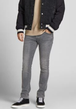 Jack & Jones Jjiglenn Jjoriginalna - Slim Fit Jeans - Grey Denim
