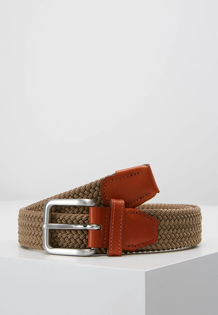 Jack & Jones Jacspring Belt - Gevlochten Riem - Incense 1 Jack & Jones Jacspring Belt - Gevlochten Riem - Incense
