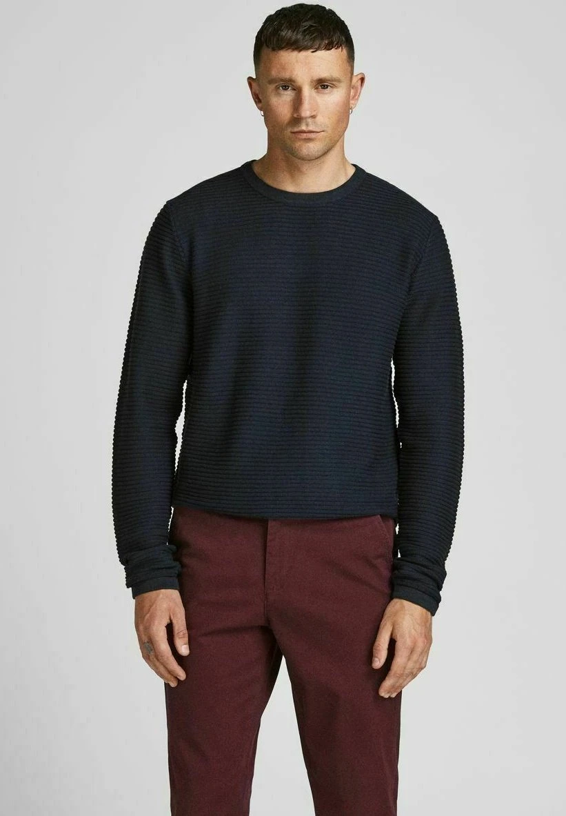 Jack & Jones Trui - Navy Blazer 1 Jack & Jones Trui - Navy Blazer