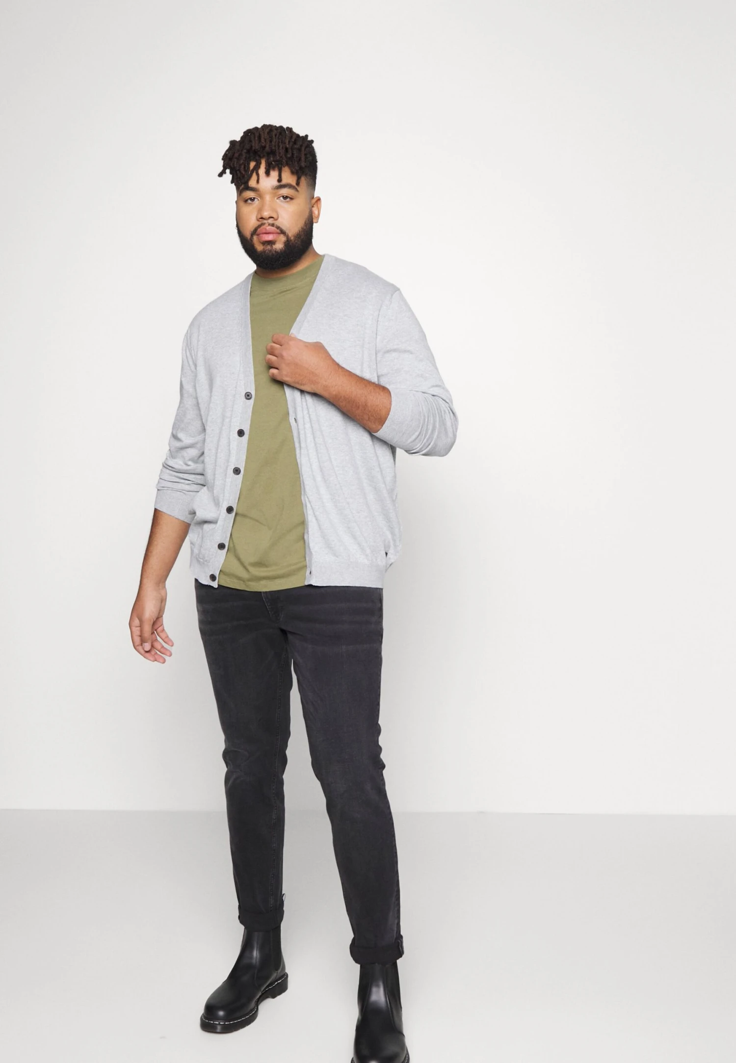 Jack & Jones Jjiliam Jjoriginal - Slim Fit Jeans - Black Denim 4 Jack & Jones Jjiliam Jjoriginal - Slim Fit Jeans - Black Denim - Afbeelding 4