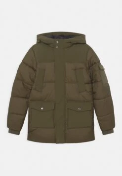 Jack & Jones Junior Jorpanden Puffer Jr - Winterjas - Olive Night