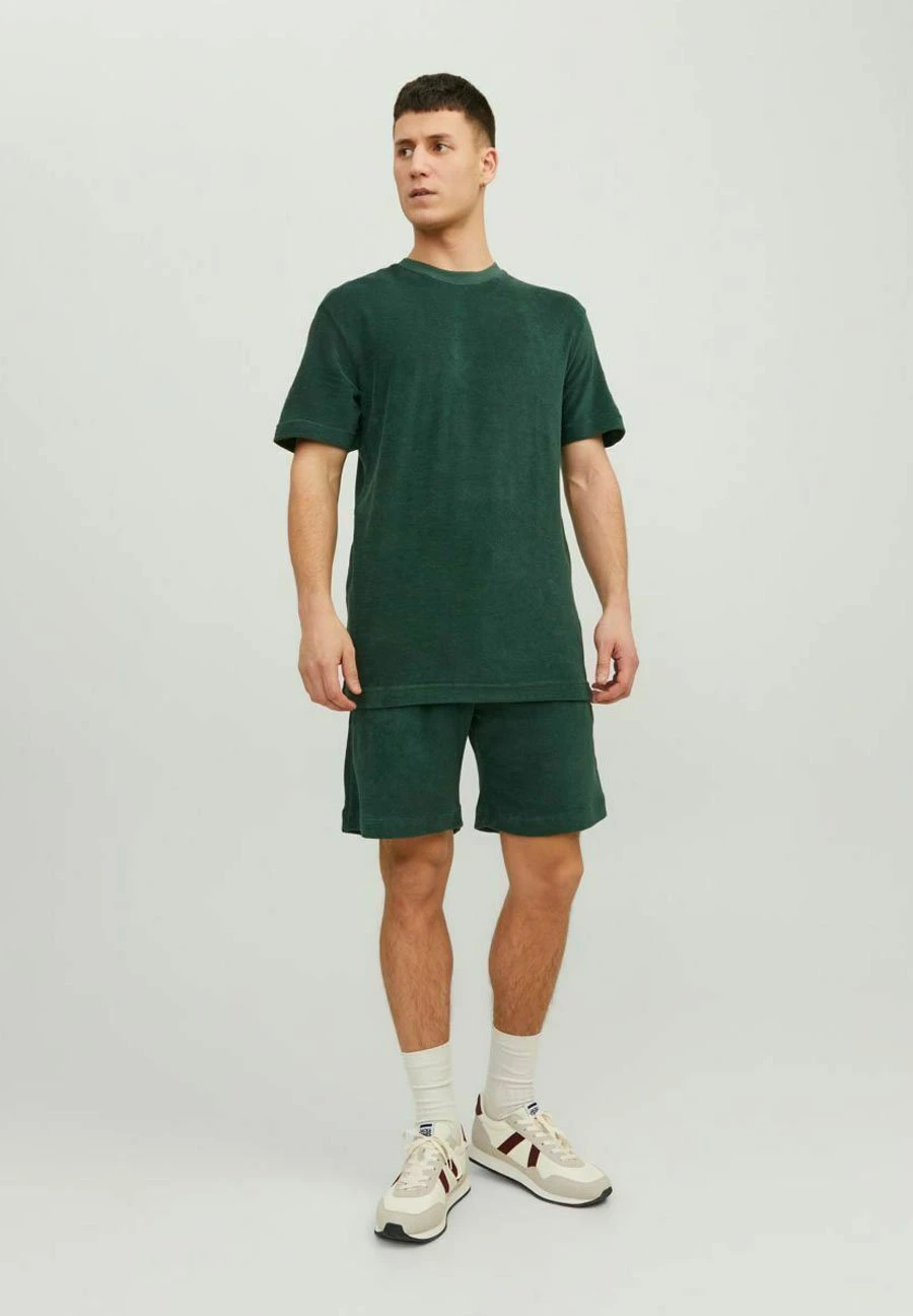 Jack & Jones Basic - T-Shirt Basic - Trekking Green 2 Jack & Jones Basic - T-Shirt Basic - Trekking Green - Afbeelding 2