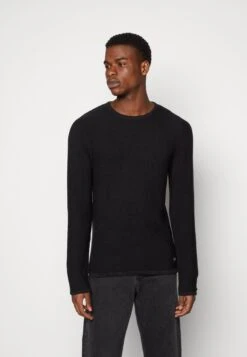 Jack & Jones Jjealex Crew Neck - Trui - Black