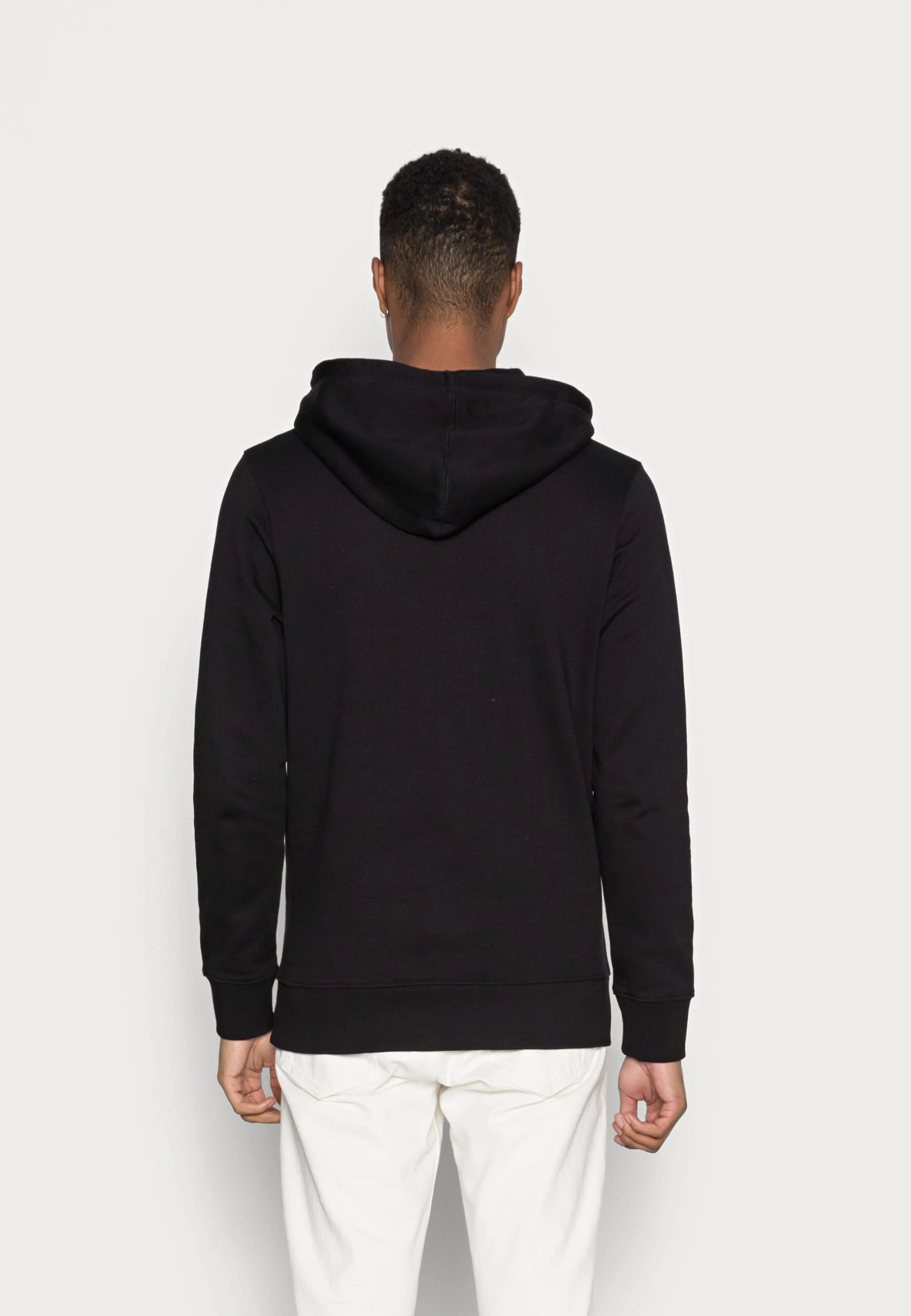 Jack & Jones Jjeorganic Basic Hood- Hoodie - Black 3 Jack & Jones Jjeorganic Basic Hood- Hoodie - Black - Afbeelding 3