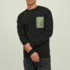 Jack & Jones Jcodes Crew Neck - Sweater - Black