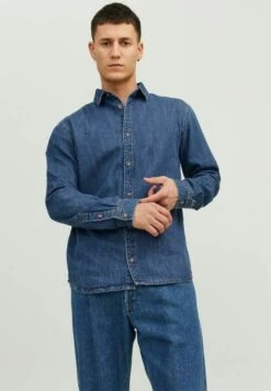 Jack & Jones Henry - Overhemd - Blue Denim