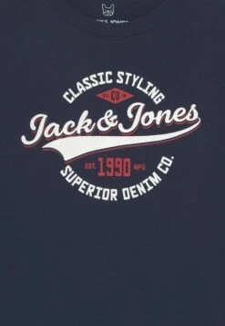 Jack & Jones Junior Jjelogo Tee Jr - T-Shirt Print - Navy Blazer -Jack & Jones Verkoopwinkel 2422961a24f24db6aeaeadb2acc1c645