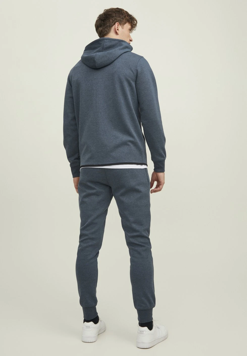 Jack & Jones Jcoair - Sweater Met Rits - Orion Blue 3 Jack & Jones Jcoair - Sweater Met Rits - Orion Blue - Afbeelding 3