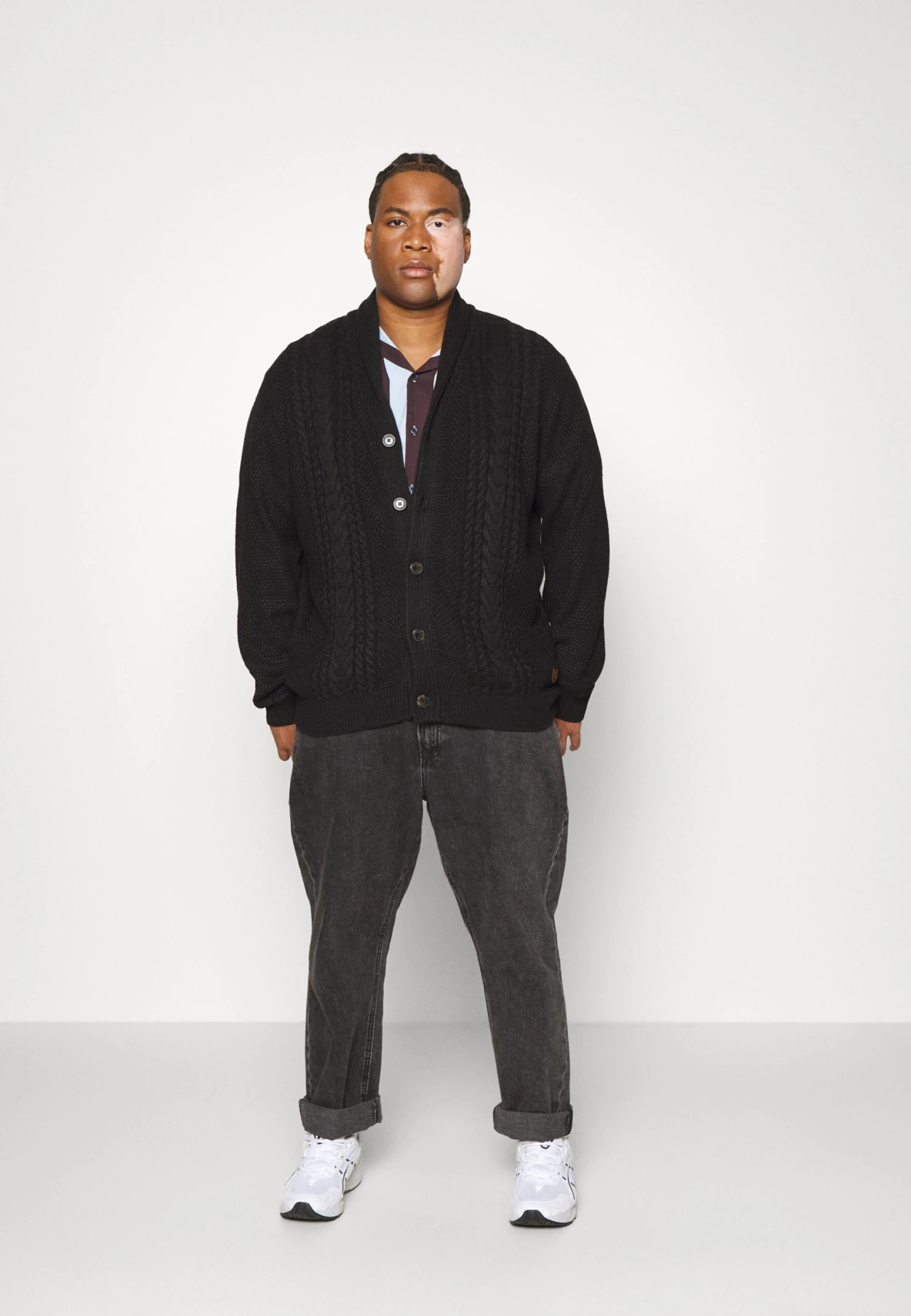 Jack & Jones Jjcraig Shawl Neck Cardigan- Vest - Black 2 Jack & Jones Jjcraig Shawl Neck Cardigan- Vest - Black - Afbeelding 2