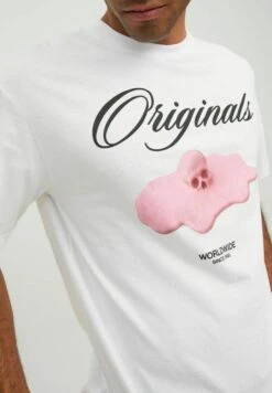 Jack & Jones Print - T-Shirt Print - White -Jack & Jones Verkoopwinkel 283d58b51b1d4b7a8acb4466f6a10a17