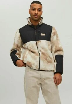 Jack & Jones Fleecejas - Moonbeam