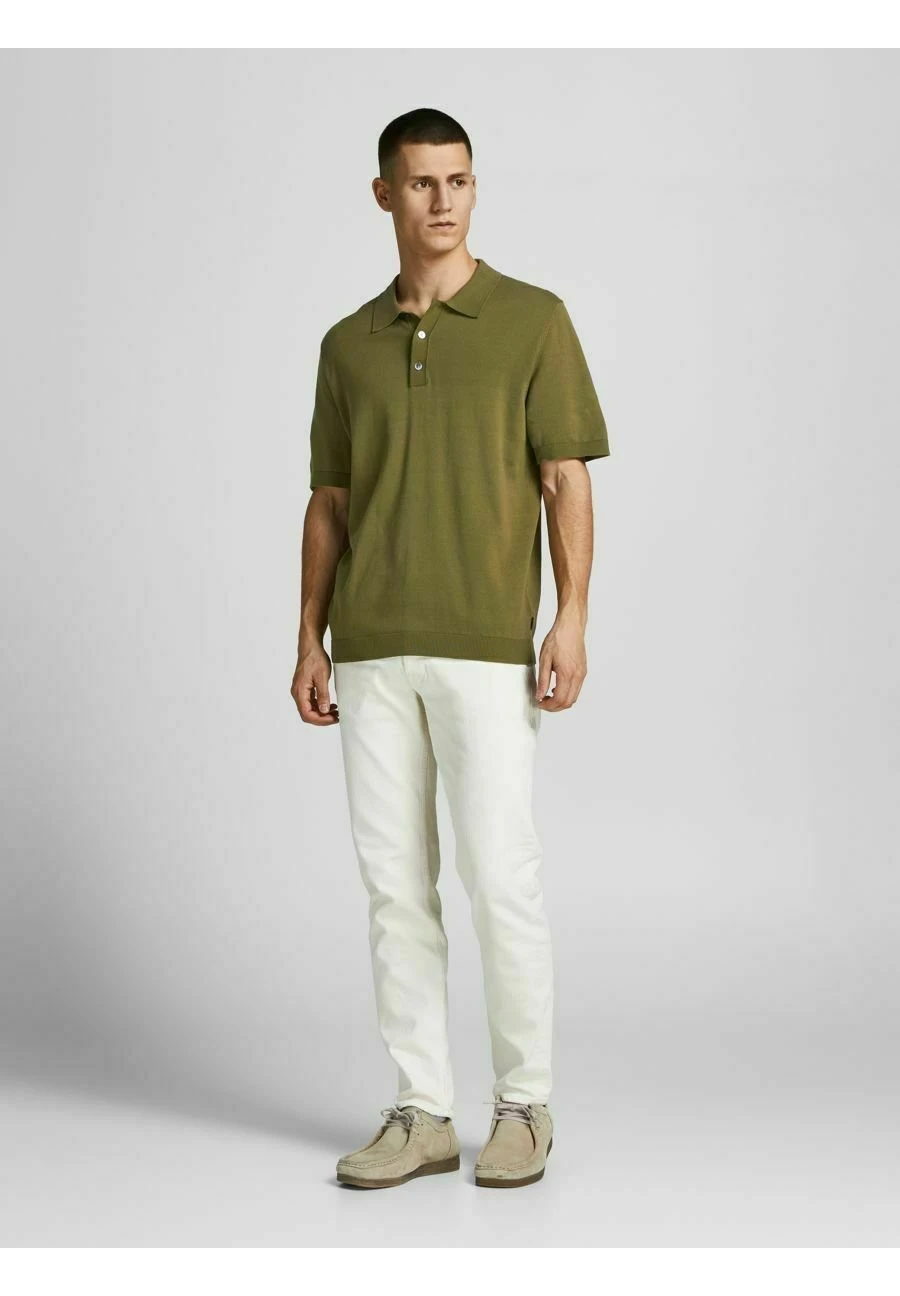 JACK&JONES Premium Klassisches - Poloshirt - Martini Olive 2 JACK&JONES Premium Klassisches - Poloshirt - Martini Olive - Afbeelding 2