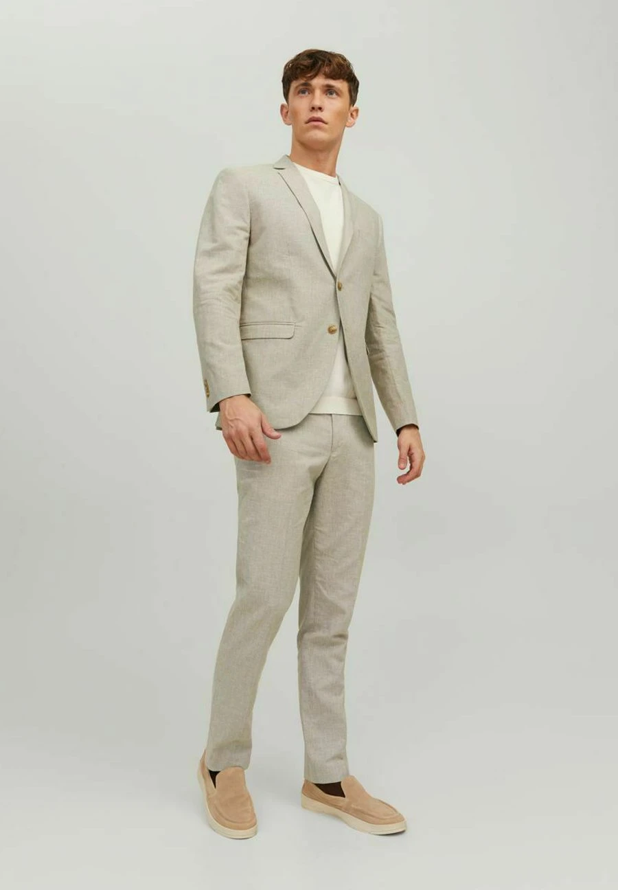 JACK&JONES Premium Jprriviera Slim Fit- Blazer - Petrified Oak 2 JACK&JONES Premium Jprriviera Slim Fit- Blazer - Petrified Oak - Afbeelding 2