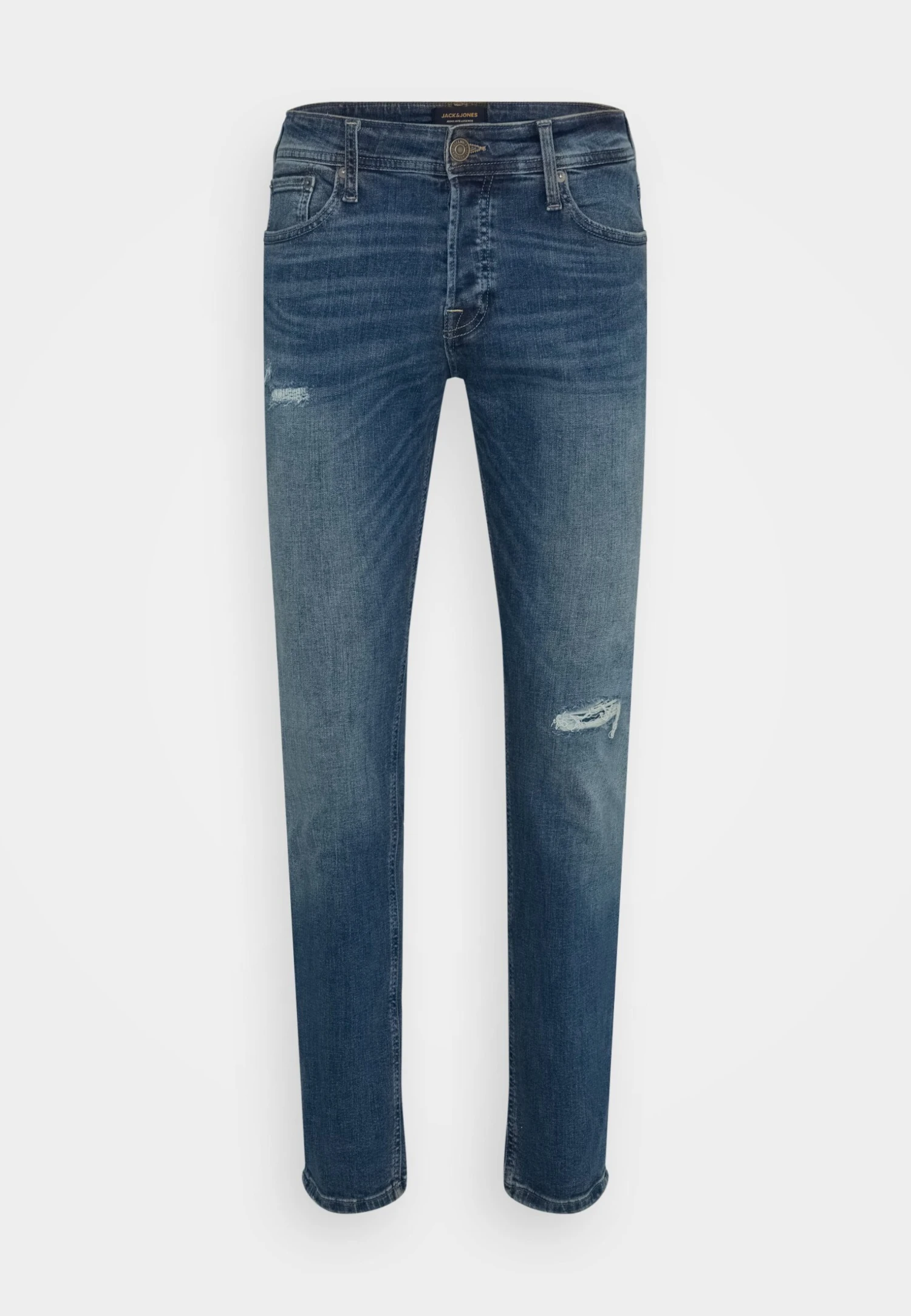 Jack & Jones Jjiglenn - Slim Fit Jeans - Blue Denim 6 Jack & Jones Jjiglenn - Slim Fit Jeans - Blue Denim - Afbeelding 6